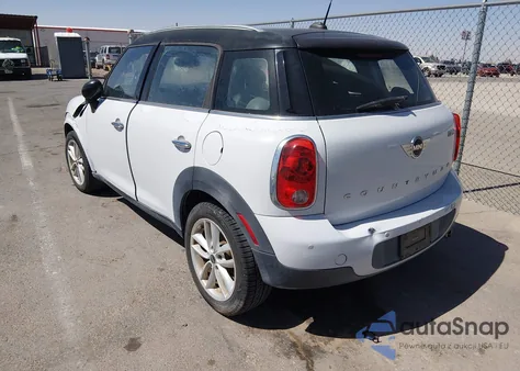 2013 Mini Countryman Cooper from USA, damaged, VIN WMWZB3C50DWM09707